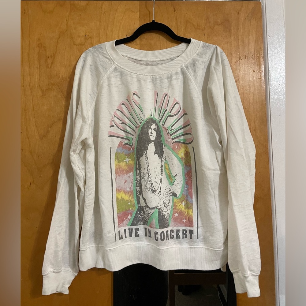 Jannis Joplin Long Sleeve Tee Shirt